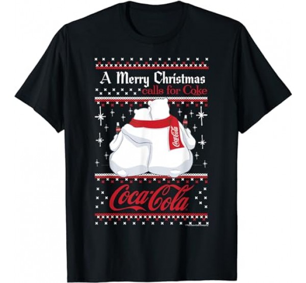 Coca Cola Polar Bears A Merry Christmas Calls For Coca Cola T-Shirt Coca Cola Polar Bears A Merry Christmas Calls For Coca Cola T-Shirt
